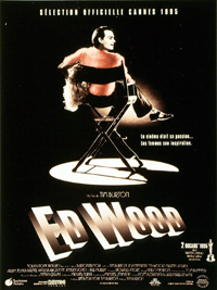 Affiche du film "Ed Wood" de Tim Burton