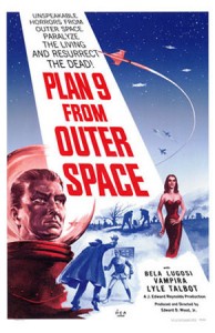 Affiche du film "Plan 9 From Outer Space"