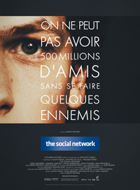 Affiche du film The Social Network de David Fincher