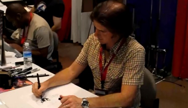 Charlie Adlard (Walking Dead) en dédicace au 40eme festival de BD d’Angoulême
