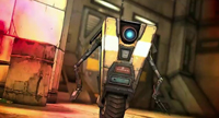 Robot Claptrap Borderlands 2