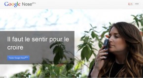 Google Nose, le poisson d’avril par Google