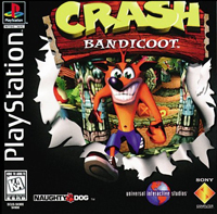 Crash Bandicoot jaquette playstation