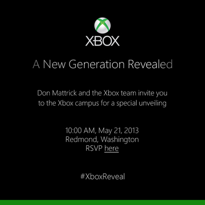 La nouvelle Xbox dévoilée le 21 Mai