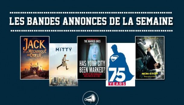 Les bandes-annonces de la semaine : 20/10/2013