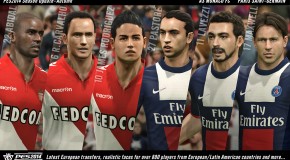 PES 2014 : aperçu des nouveaux visages