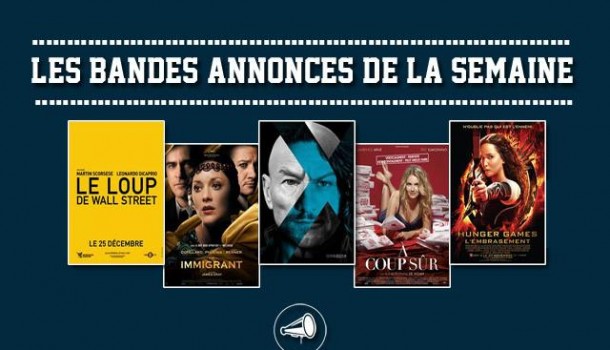 Les bandes-annonces de la semaine : 03/11/2013