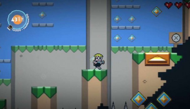 Mutant Mudds recréé dans LittleBigPlanet 2