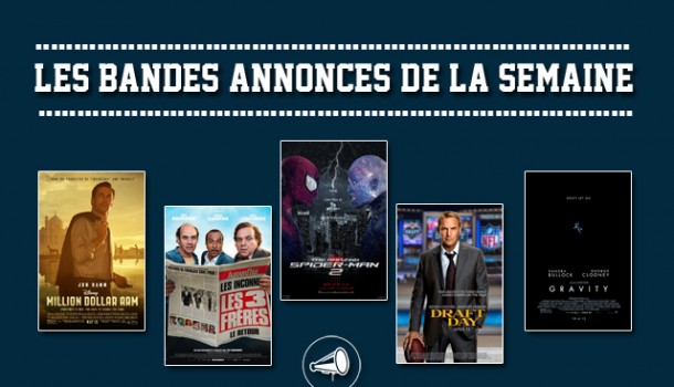 Les bandes-annonces de la semaine : 29/12/2013