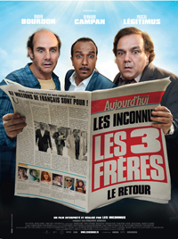 Affiche du film les trois frères le retour