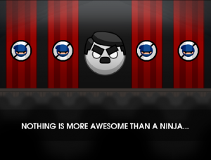 Le boss Robot Hitler dans le jeu 10 Second Ninja
