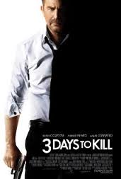 3 days to kill affiche du film