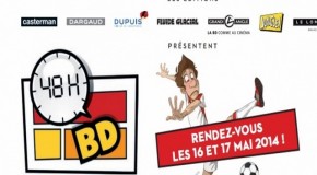 Les 48h de la BD reviennent les 16 et 17 Mai 2014 !