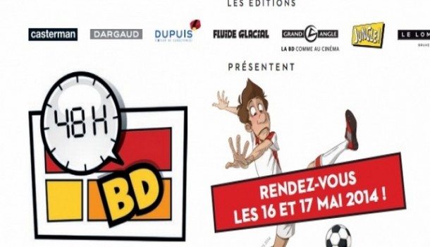 Les 48h de la BD reviennent les 16 et 17 Mai 2014 !