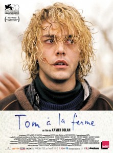 tom à la ferme affiche