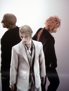 rufus shinra avec reno et rude turks