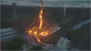 Une tornade de feu. Oui oui, vous avez bien vu.