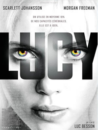 Affiche du film Lucy (de Luc Besson)