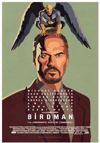 Birdman affiche du film avec Michael Keaton