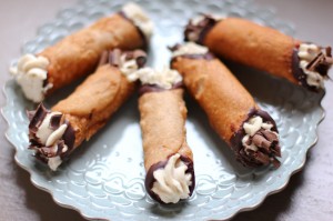 Photo cannoli siciliens