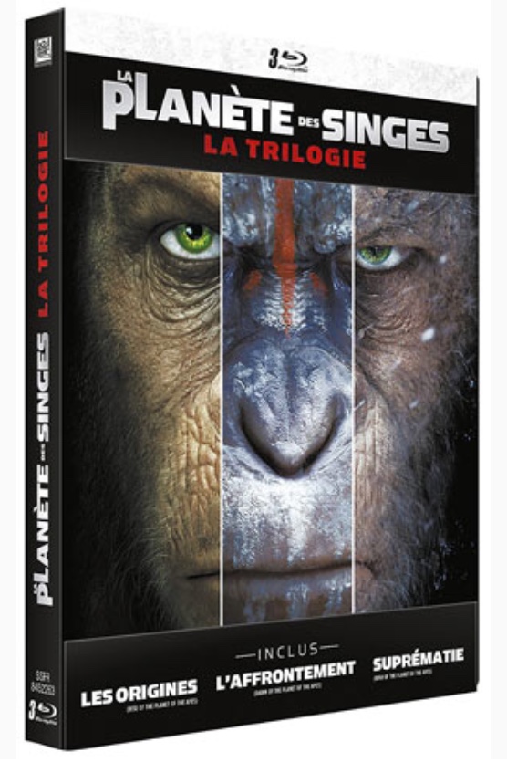 Jaquette DVD de La Planète des Singes - Suprématie (BLU-RAY) - Cinéma Passion